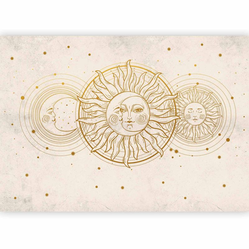 Fototapeta flizelinowa Artgeist 170 g/m2 wodoodporna Tła i desenie beżowa 150x105 (3 części) 10055aa rolka 1 szt