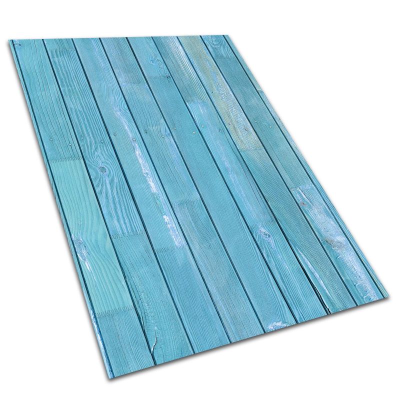 Winylowy Dywan Tarasowy Tulup 80x120 cm Do Ogrodu, Na Taras Niebieski 1 szt.