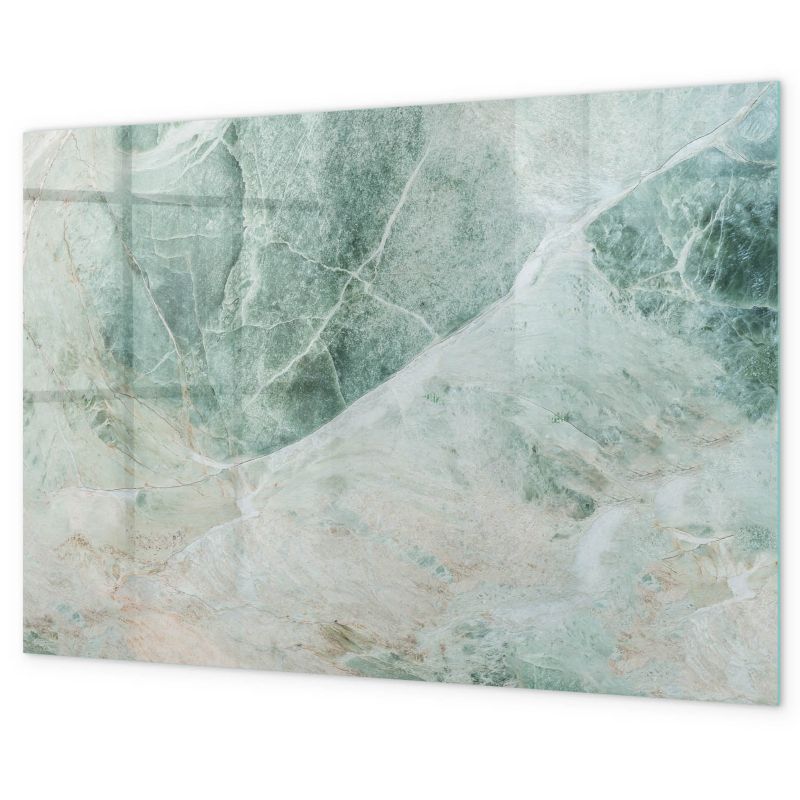 Szklana Tablica Do Pisania Magnetyczna Tulup 100x70 cm Powierzchnia marmur Na notatki i zdjęcia Czarny marker 1 kpl