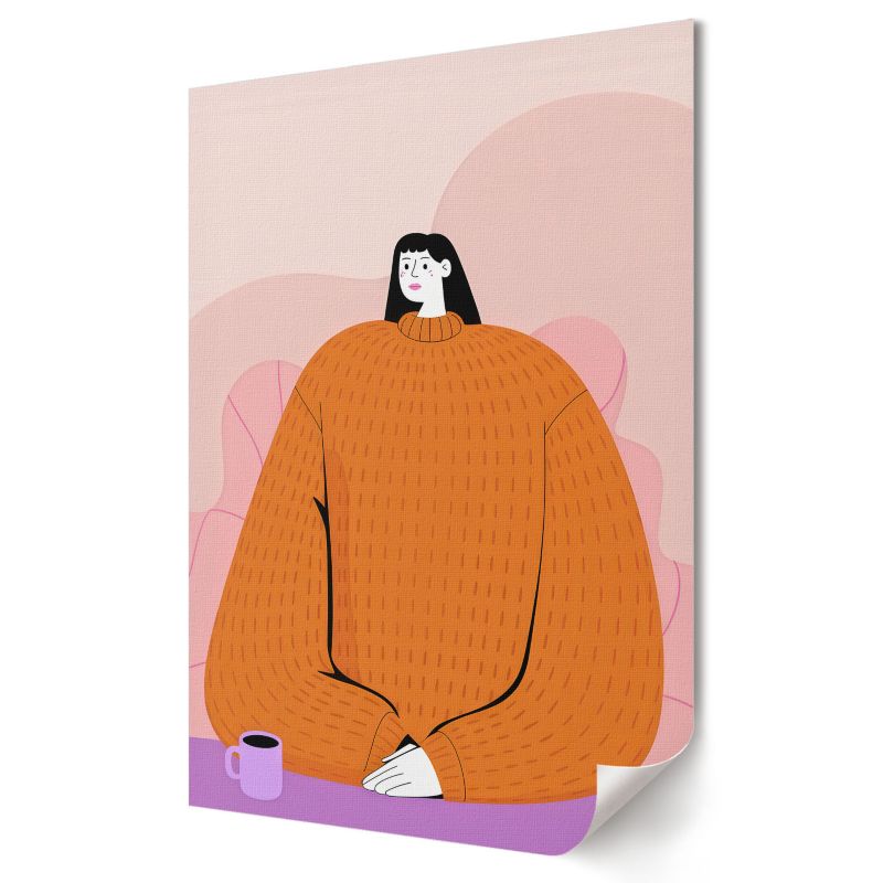 Plakat na ścianę Wallfluent Format A2 Siedzenie z kawą Studio Studio 49 1 szt.