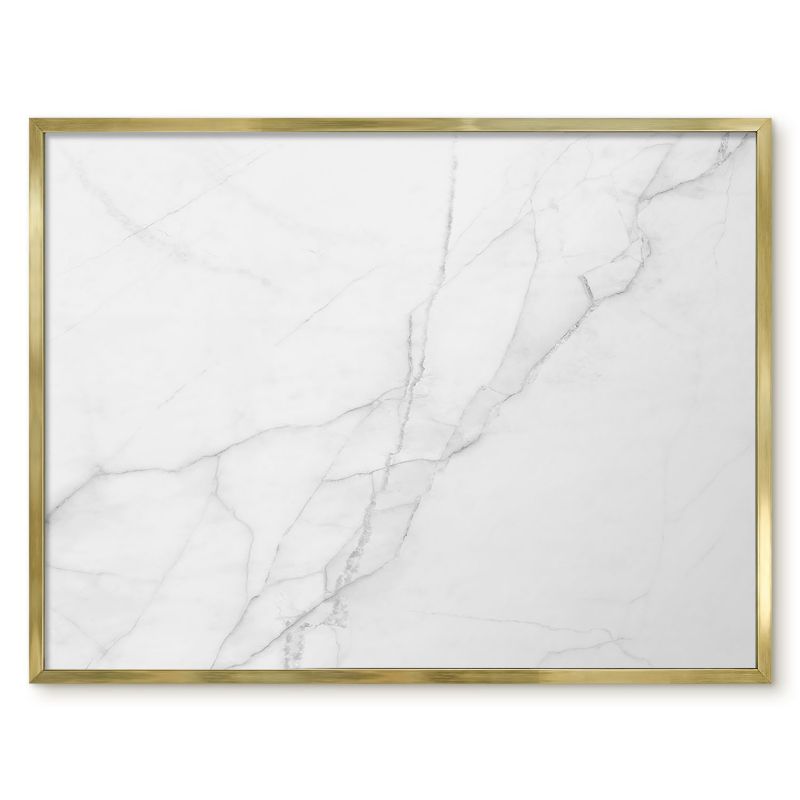 Tablica Na Magnesy Tulup 80x60 cm Ceglany motyw - Złota rama Do salonu, biura 1 szt.