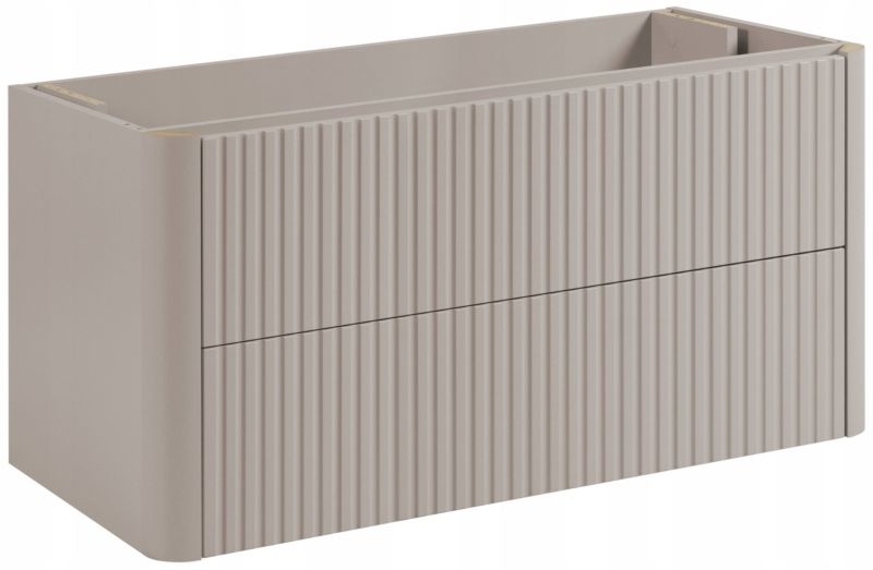 Szafka pod umywalkę Furnidea 100 cm kaszmir Linea 1 szt.