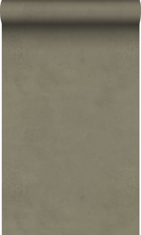 Tapeta Origin Wallcoverings tynk gliniany ciemnej zieleni 50 x 900 cm - 1 rol.
