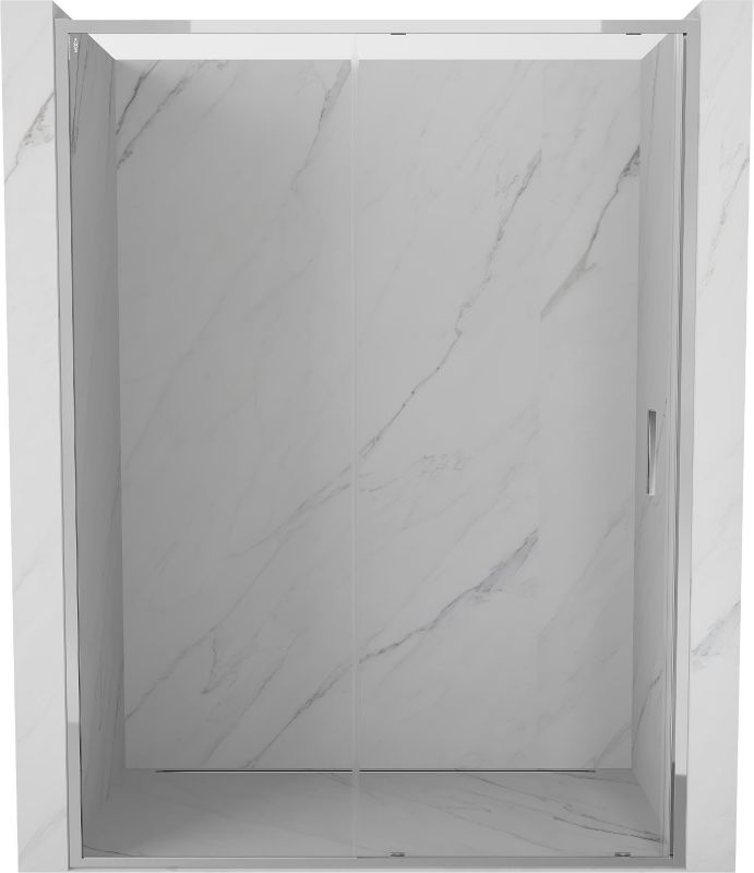 Drzwi prysznicowe rozsuwane Mexen Exo transparent chrom 135x200 cm 1 szt.