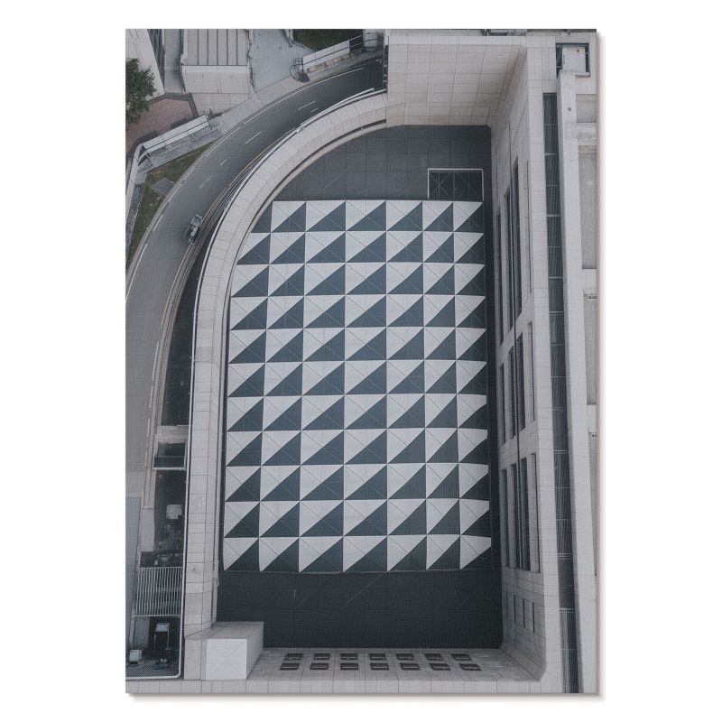 Obraz Plakat Canvas Tulup 21x29,7 cm (A4) Geometria miejskia Do biura, salonu, przedpokoju 1 szt.