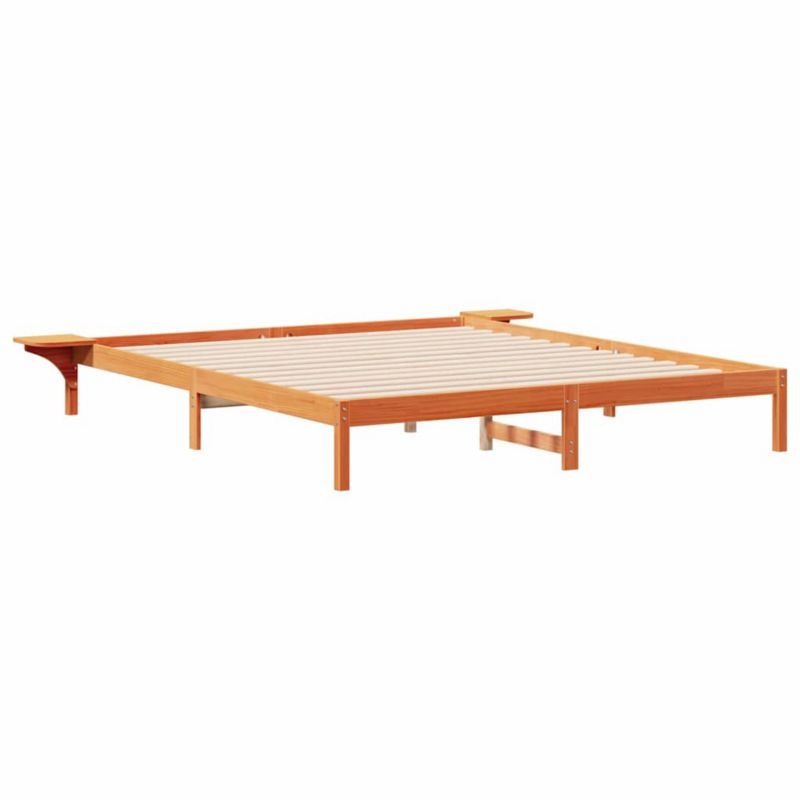 Łóżko Drewniane WaszeMeble 180x210 cm Brązowe WM-873234 1 szt.
