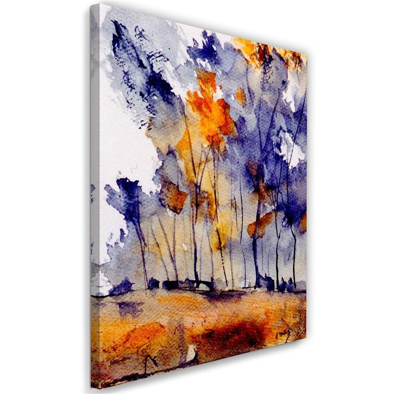 Obraz na płótnie Feeby Abstrakcyjne drzewa 60x90cm 1szt