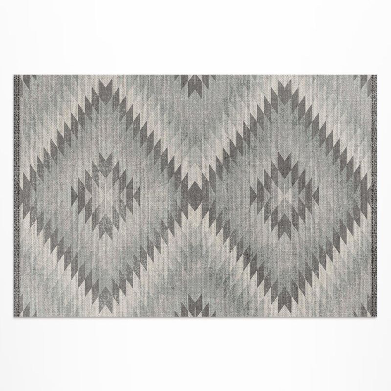 Winylowy Chodnik Zewnętrzny Wallfluent 150x225 cm Styl turecki indiański imitacja tkaniny 1 szt.