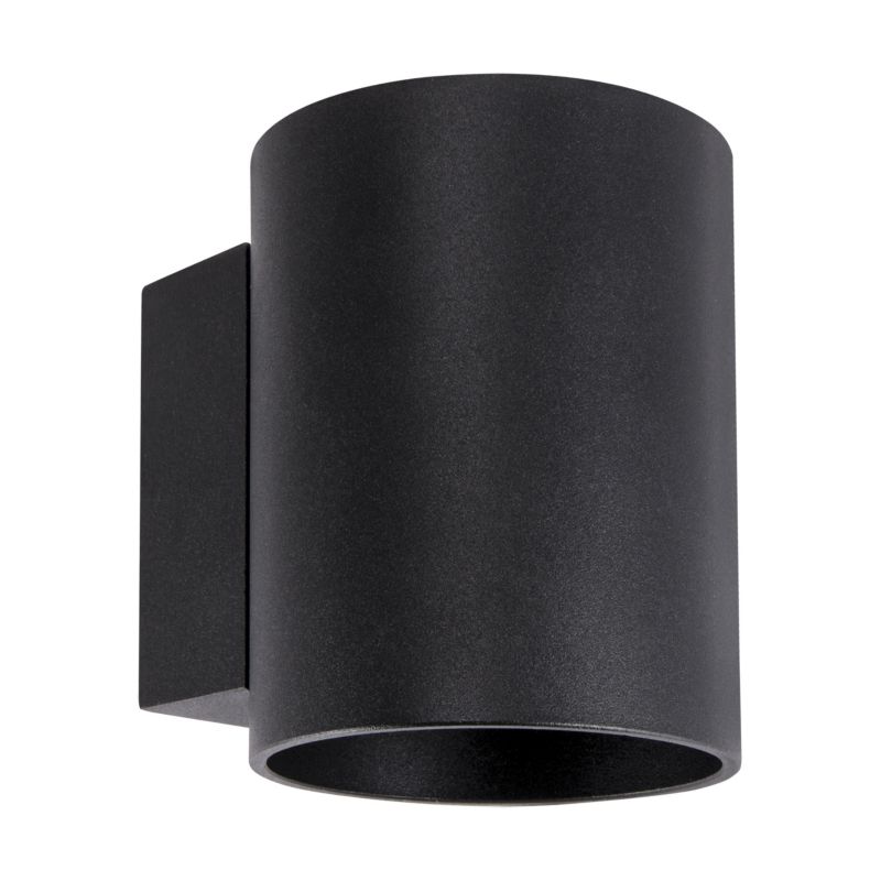 Kinkiet cylindryczna tuba góra-dół Struhm SONIA czarny 1xG9x35W IP20 wym:10x8x10cm - 1 szt.