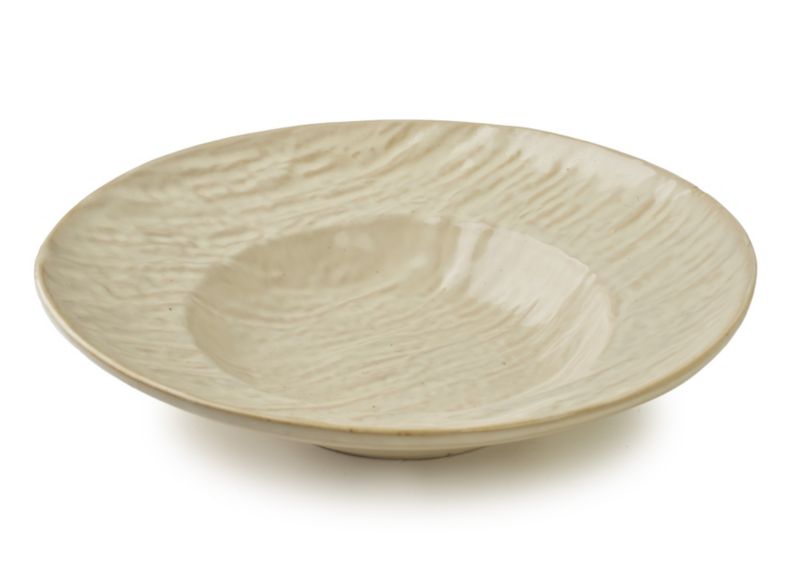 Talerz ceramiczny do pasty BASIC NATURE MONDEX 30 cm naturalny 1 szt.