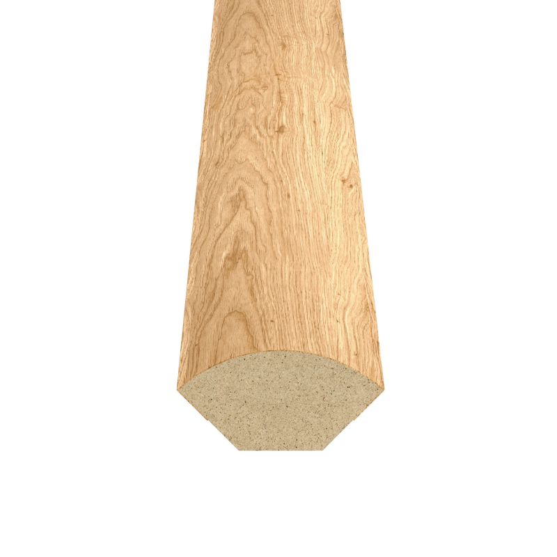 Ćwierćwałek wypukły mdf 12 x 12 x 2400 mm dąb