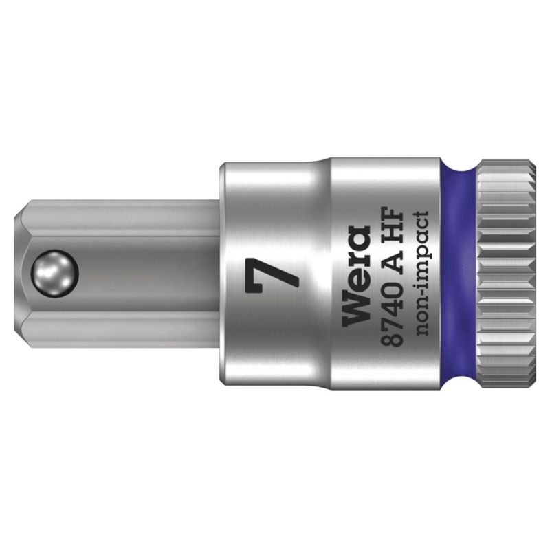 Klucz nasadowy WERA z grotem HEX 7 mm 05003341001 1 szt.