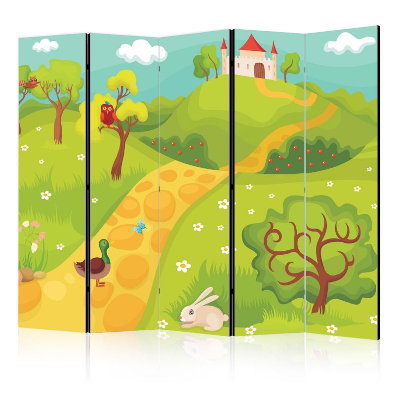 Parawan dwustronny Artgeist Dla dzieci 225x172 cm Dla dzieci 1 szt