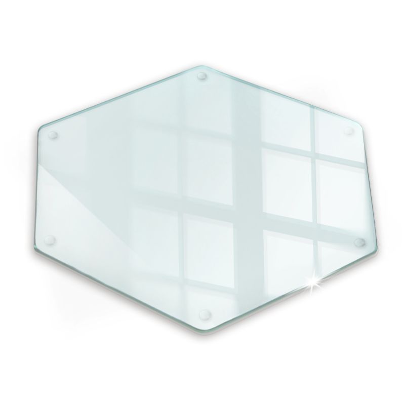 Deska szklana transparentna Tulup h40 cm 1 szt.