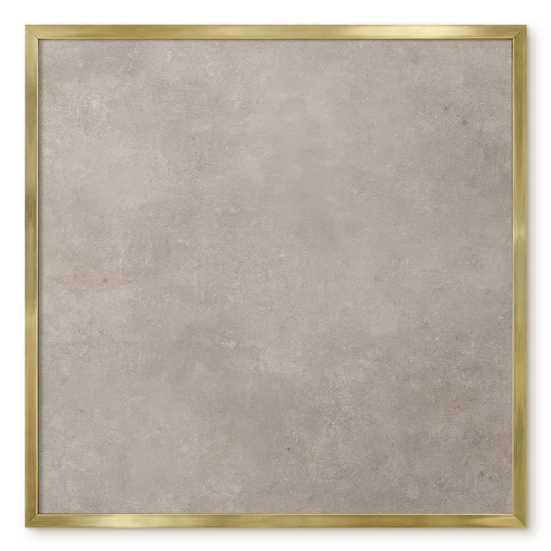 Magnetyczna Tablica Ścienna Tulup 50x50 cm Neutralna elegancja - Złota rama Do salonu, biura 1 szt.