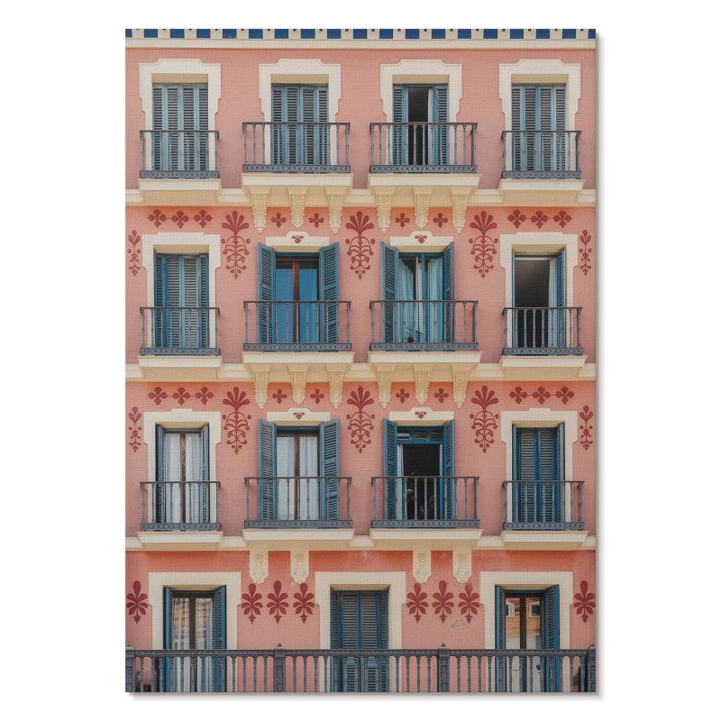 Plakat na Ścianę Tulup 29,7x42 cm (A3) Kolorowa architektura Do salonu, biura, 1 szt.