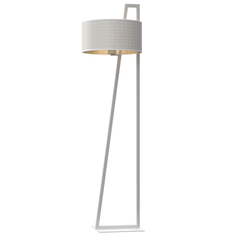 Lampa podłogowa Luminex Loft shade biała 1xE27x15W IP20 wym:150x40x40cm - 1 szt.