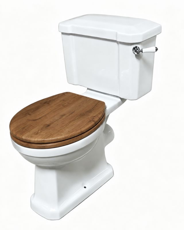Kompakt WC Domotechnika Retro deska wolnoopadająca wypinana motyw drewno 78 x 48 x 86,5 cm 1szt.