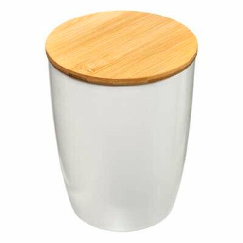 Słoik ceramiczny Seramik 5FIVE SIMPLY SMART z bambusową pokrywką 1,5 l 1 szt.
