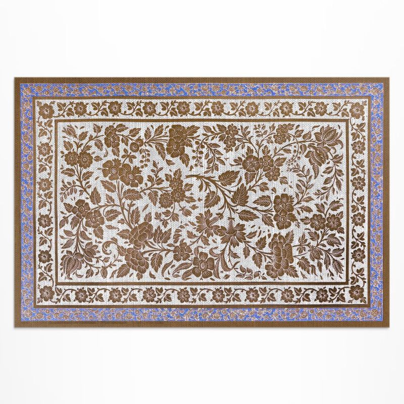 Dywan Winylowy Z Nadrukiem Wallfluent 100x150 cm Sir Matthew Digby Wyatt wzór botaniczny 1 szt.
