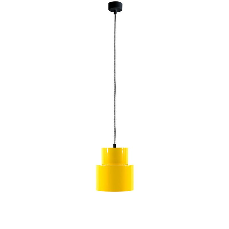 Lampa wisząca ILUMI Anoja żółty E27 1 źródło światła wys. 168 cm 1 szt.