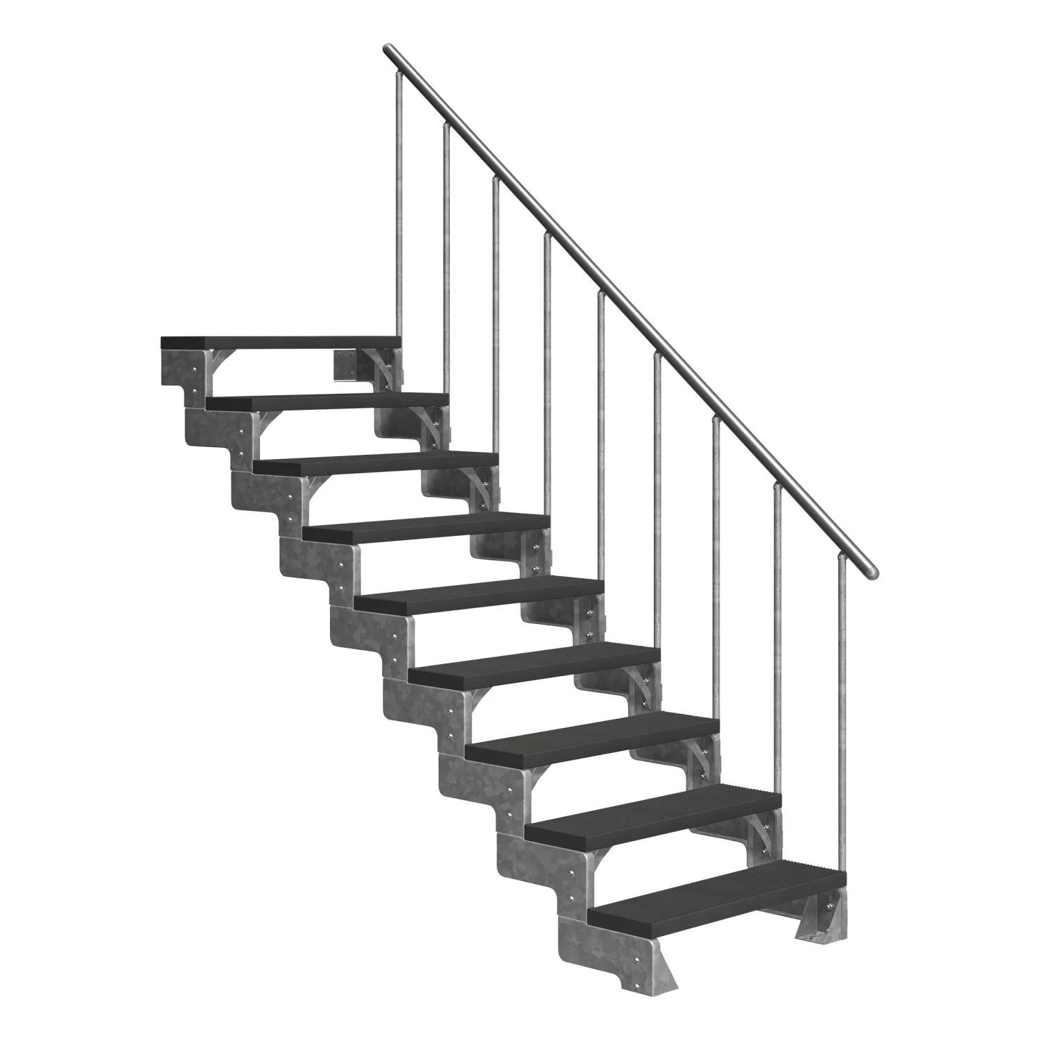 Dolle Schody zewnętrzne Garden Trimax antracyt 80 cm 9 stopni80 cm