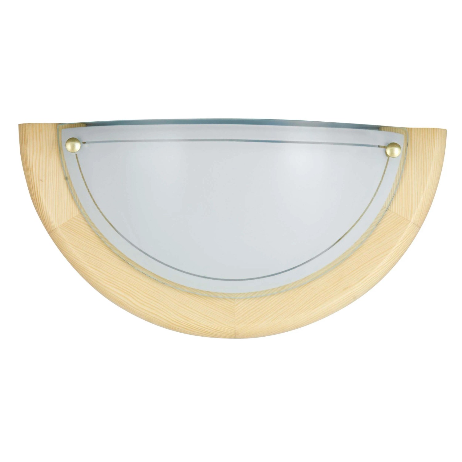 Rabalux Półplafon UFO 1xE27 60W 15x30 cm jasne drewno
