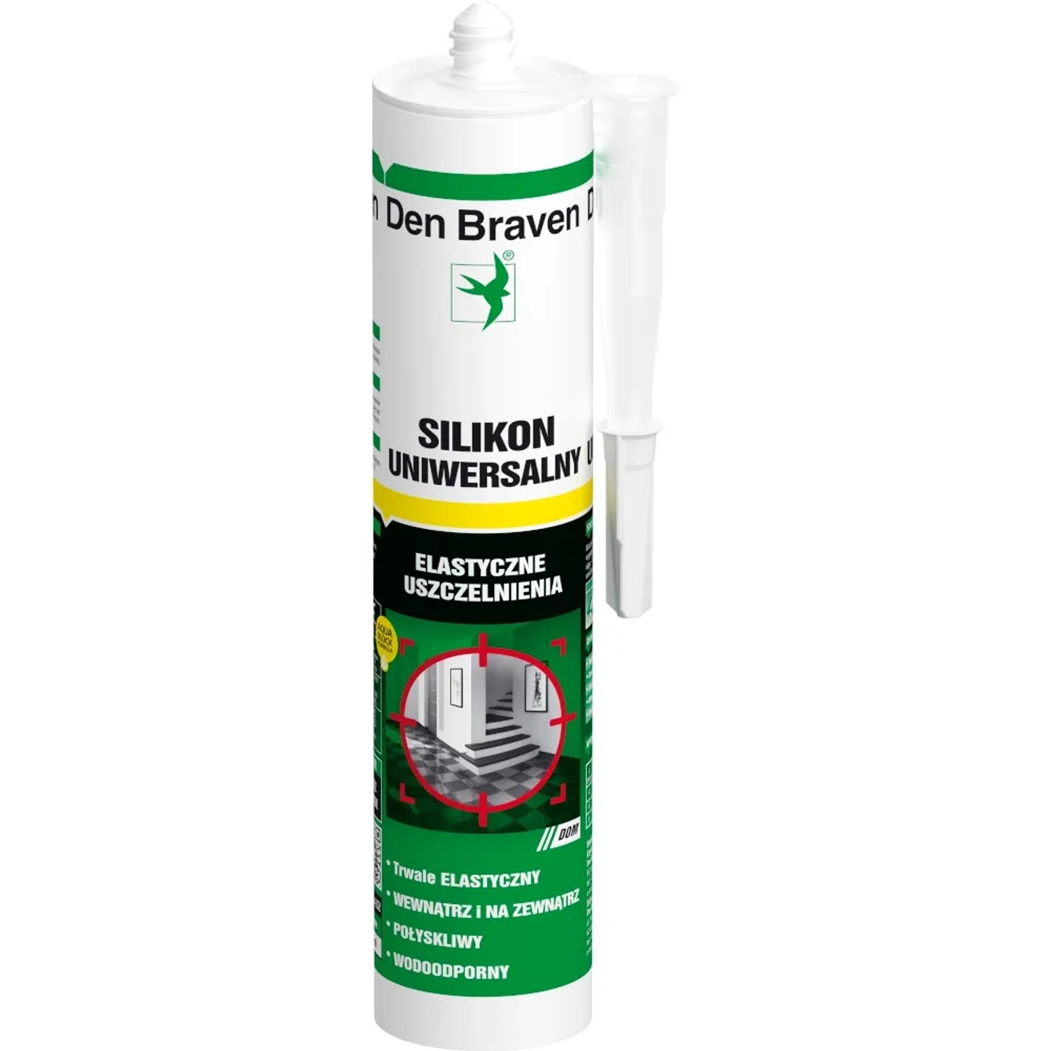 Bostik Silikon uniwersalny Den Braven biały 280 ml