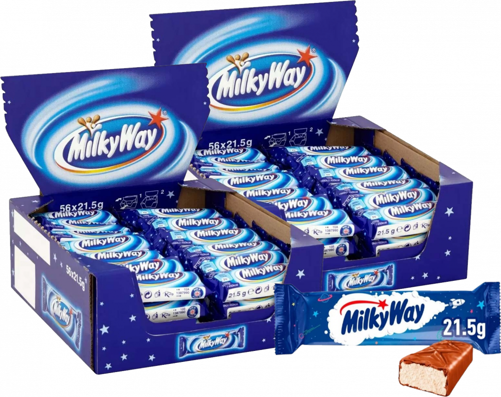 112x Baton Milky Way, 21.5g