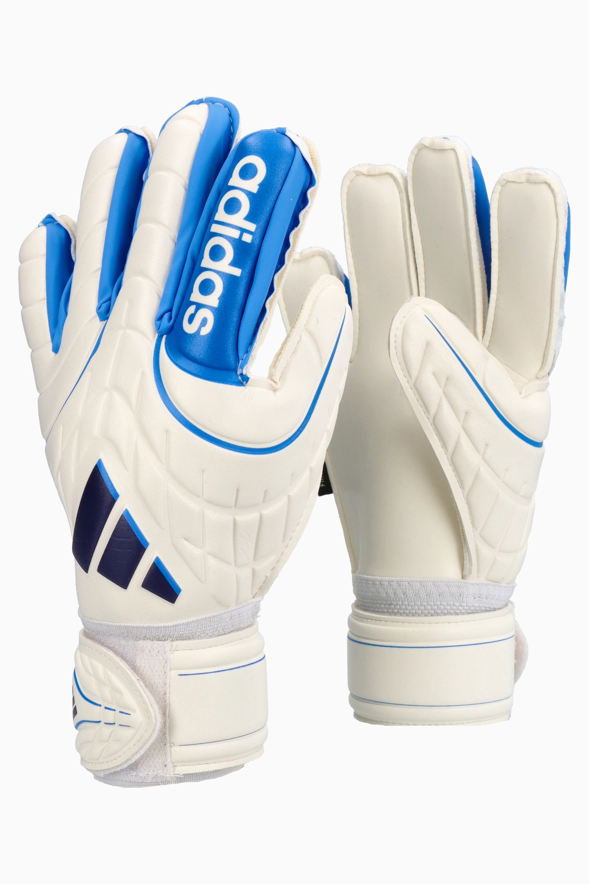 Rękawice adidas Copa Match Fingersave Junior - Biały
