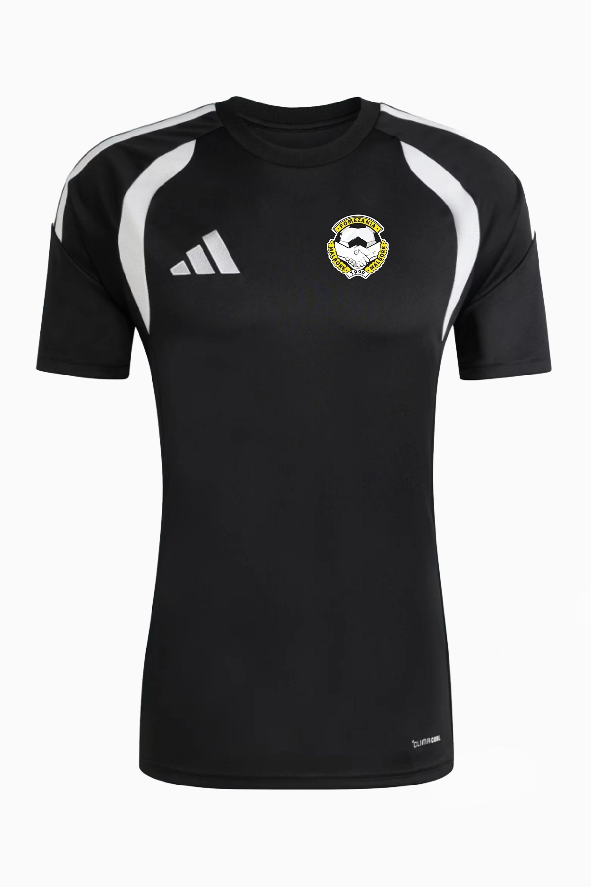 Koszulka adidas Pomezania Malbork - Czarny
