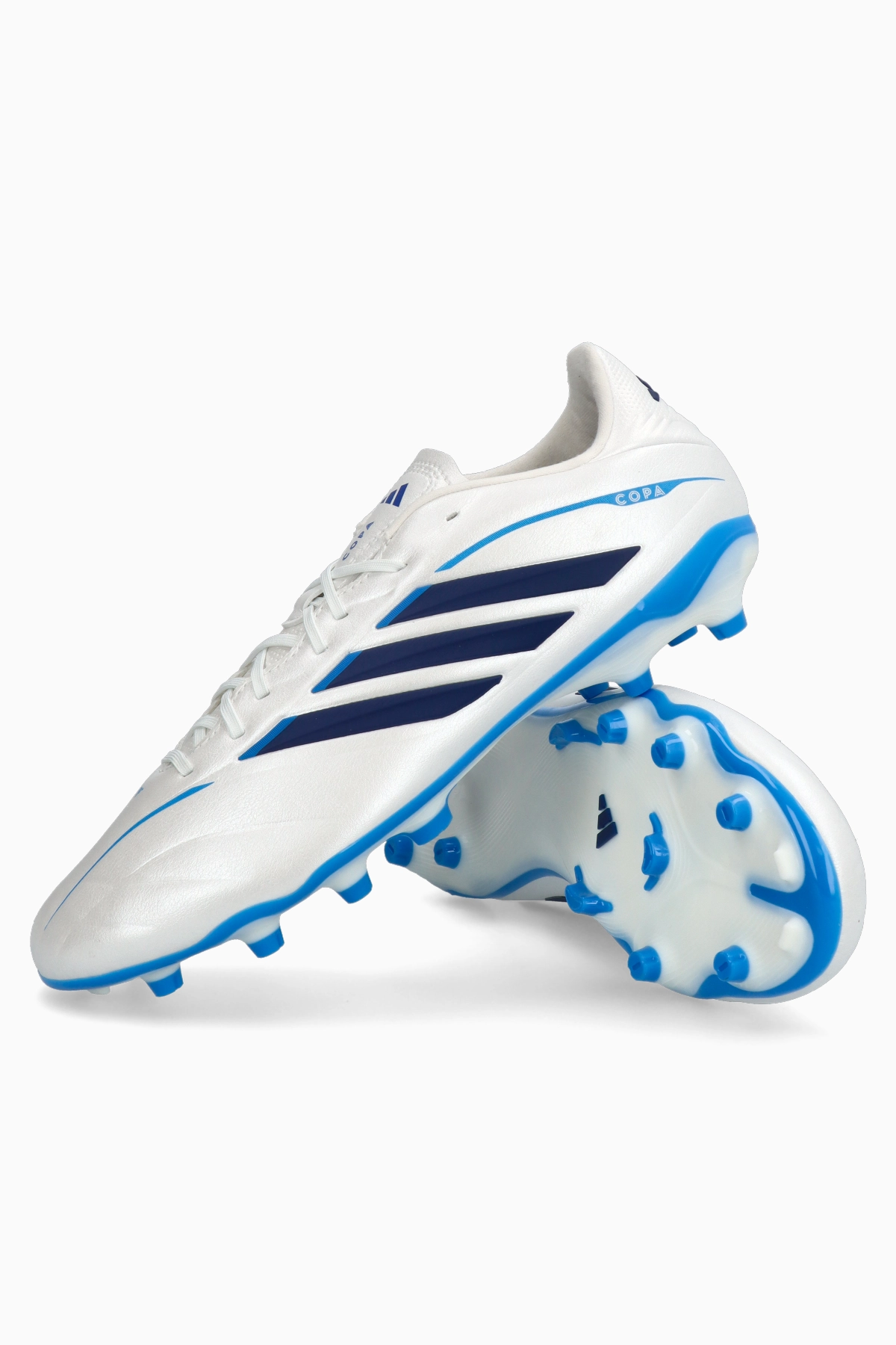 Korki adidas Copa Pure IV League FG Junior - Biały
