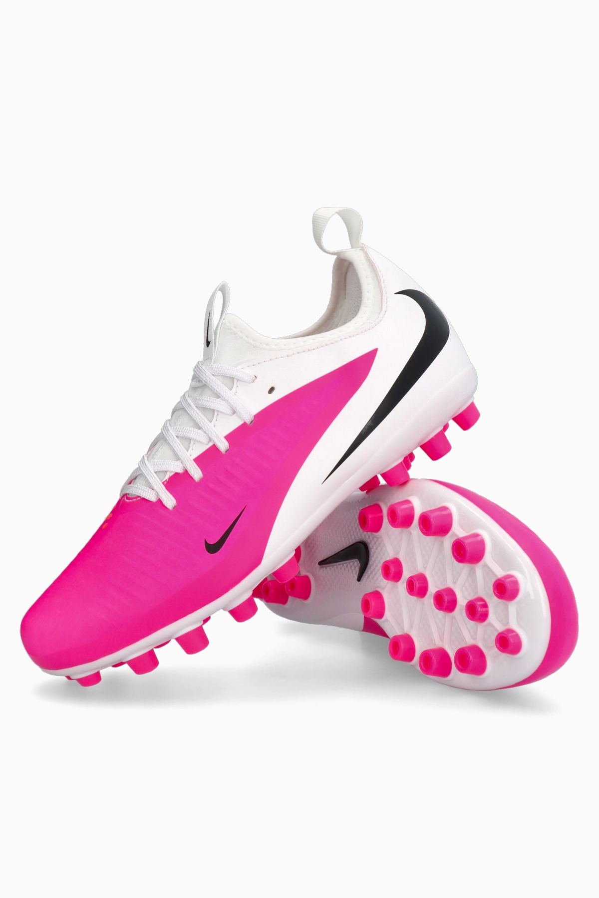 Korki Nike Phantom 6 Low Academy AG Junior - Różowy