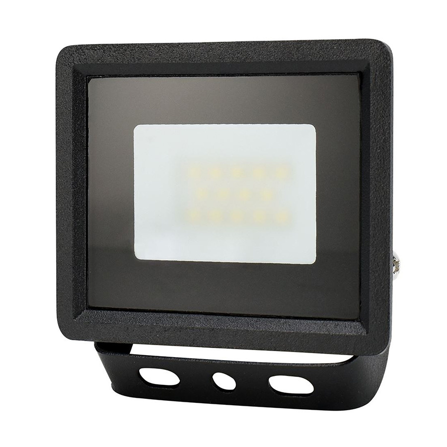 Naświetlacz 10W LED IP65 800lm 4000K Czarny Bemko