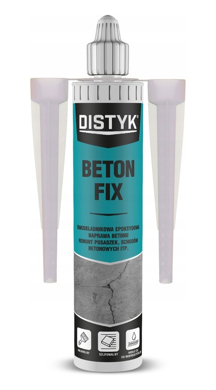 Dwuskładnikowa masa naprawcza Beton FIX DISTYK