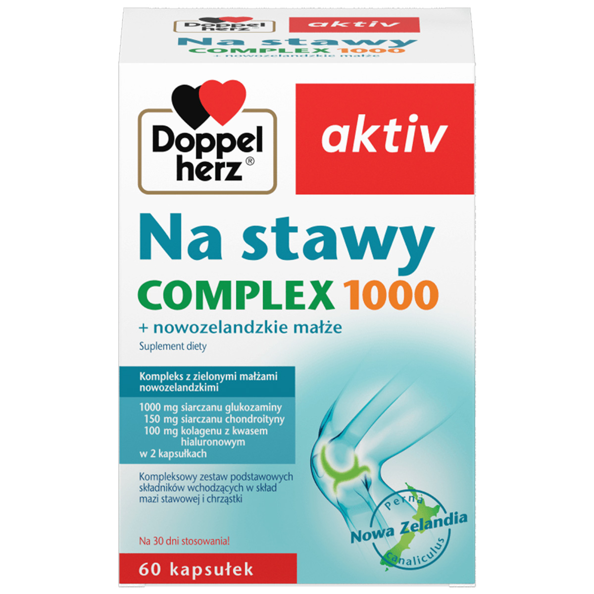 Doppelherz aktiv na stawy complex, 60 kapsułek