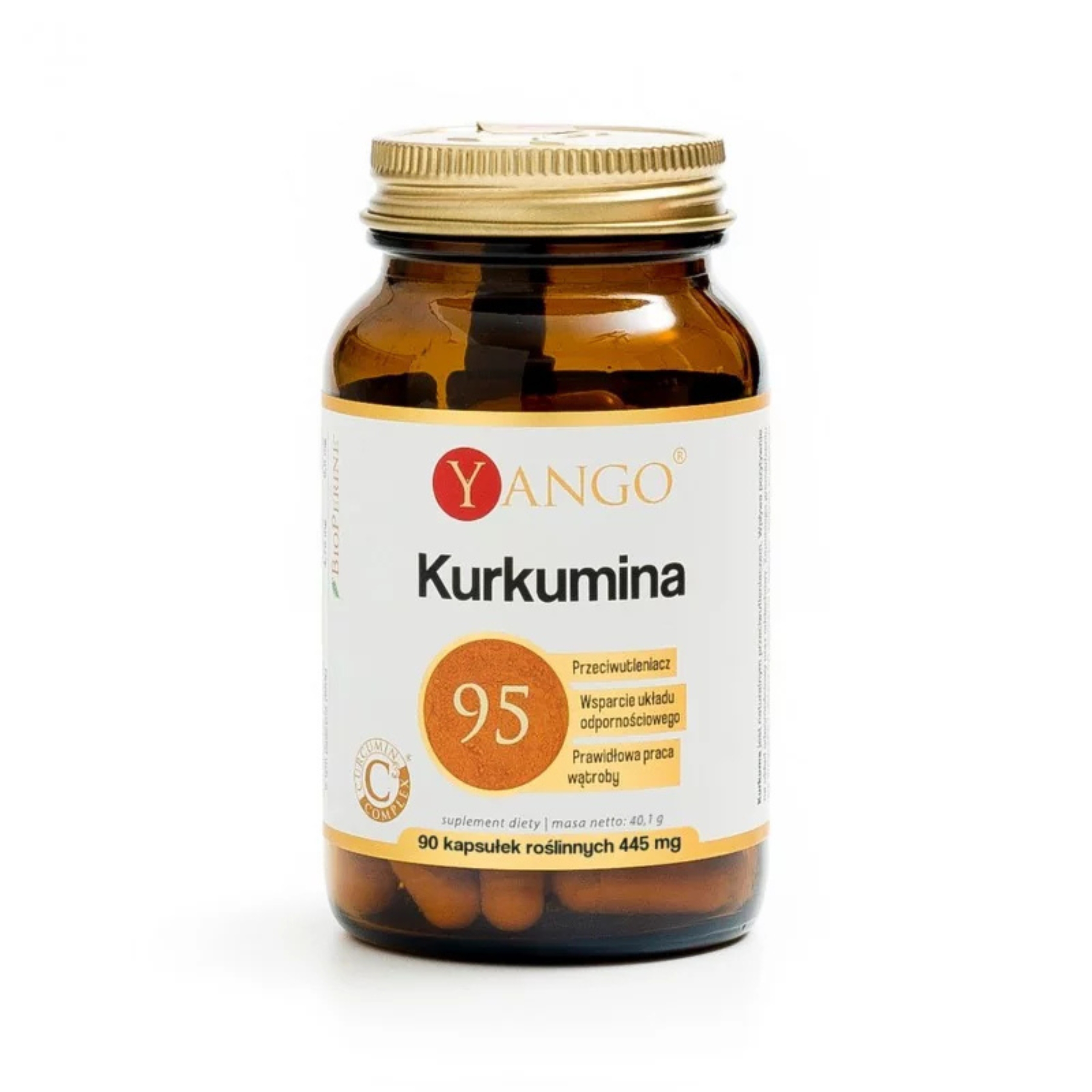 Yango - kurkumina 95 tm, 90 kapsułek