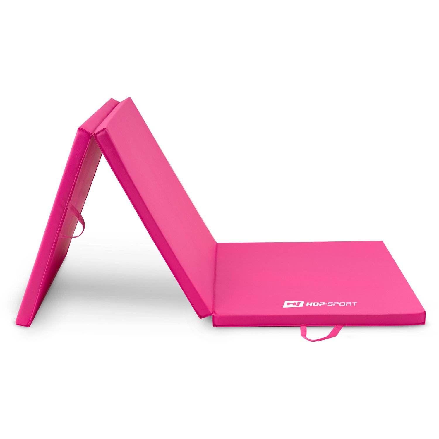 Tapis de gymnastique pliable 4 cm - Rose