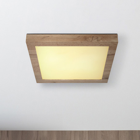 Globo Lighting Xavvi plafon 1x16 W biały-drewno 415950-16