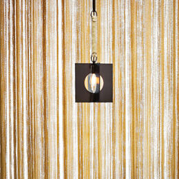 Quintiesse Ludlow lampa wisząca 1x60 W szczotkowany grafit QN-LUDLOW-1P-GR