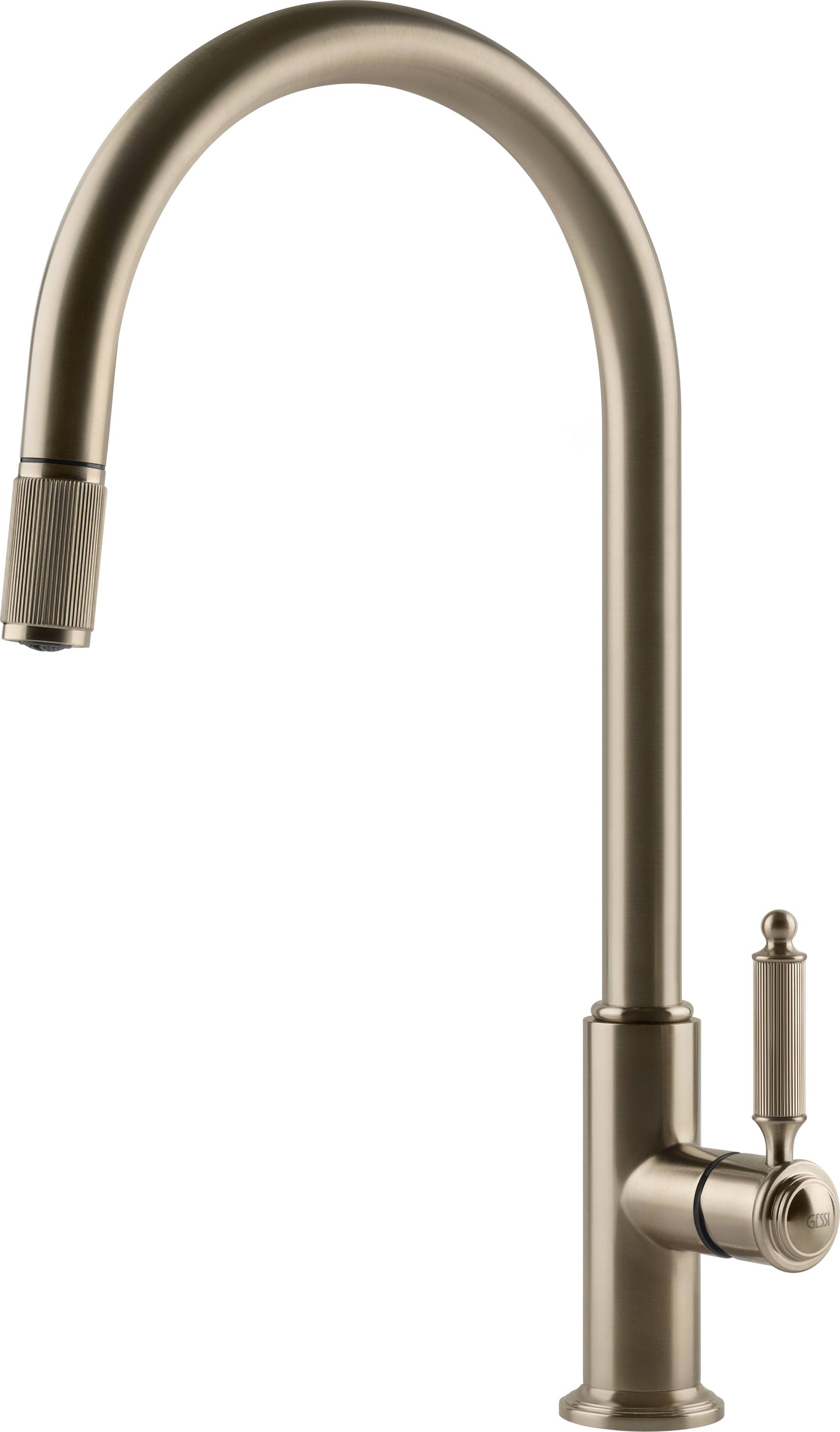 Gessi Venti20 bateria kuchenna stojąca nikiel 60622.149