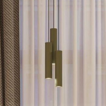 Sollux Lighting Lagos lampa wisząca 1x10 W zielona SL.1484