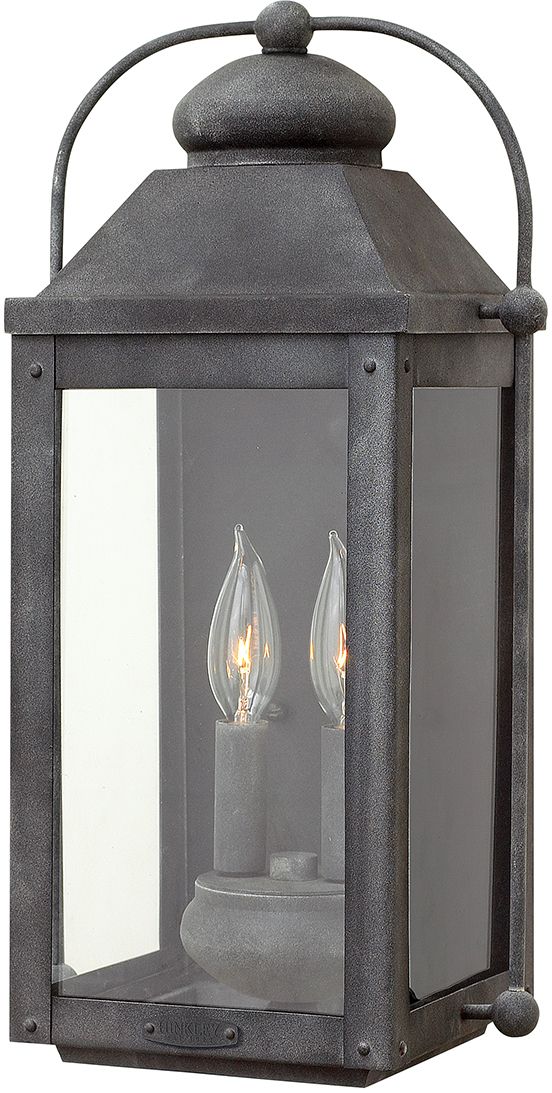 Quintiesse Anchorage kinkiet 2x60 W postarzany cynk QN-ANCHORAGE-M