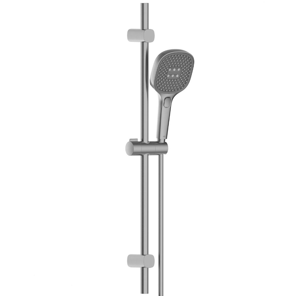 KFA Armatura Malaga Gun Metal Grey zestaw prysznicowy ścienny szary 841-352-61