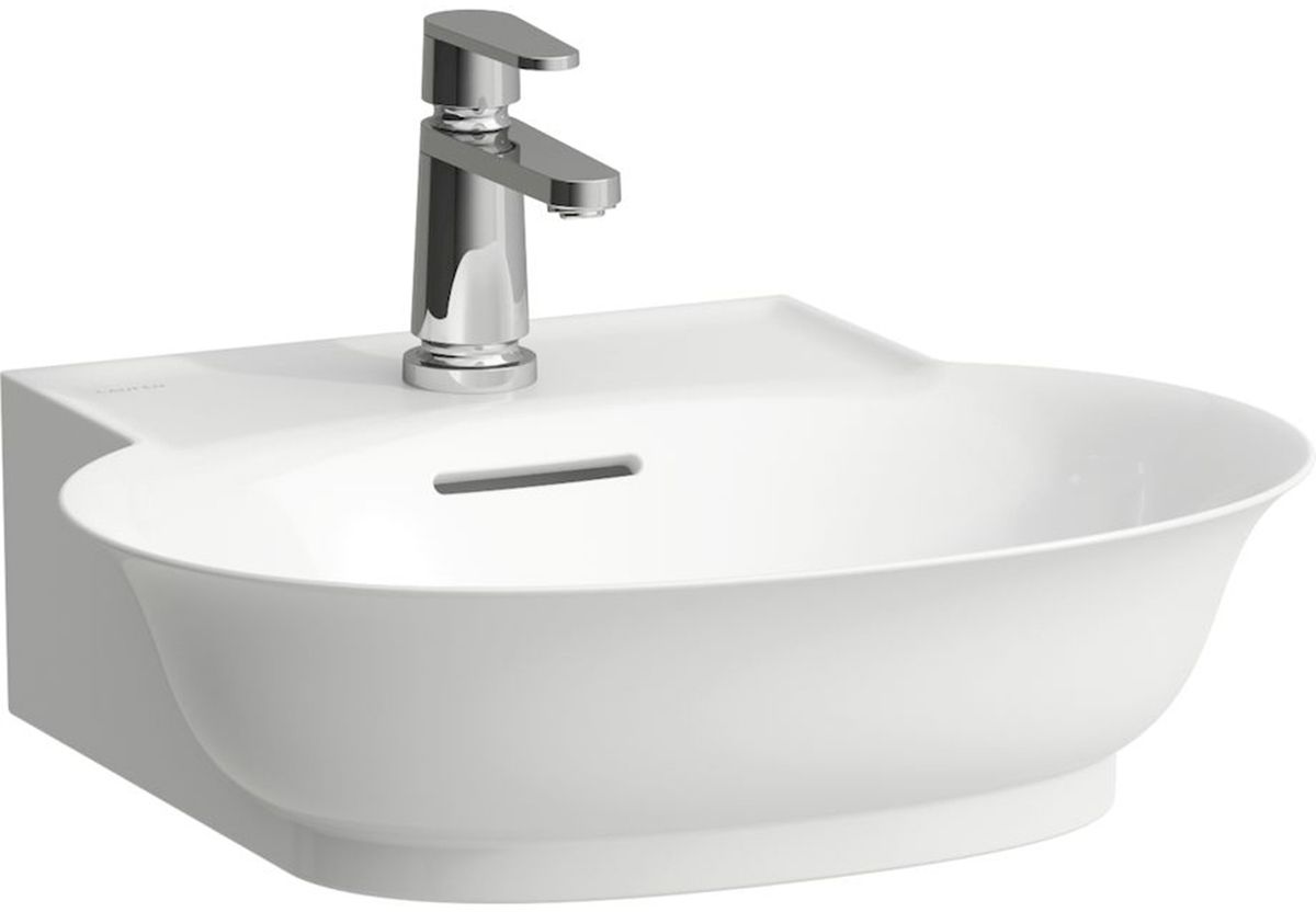 Laufen The New Classic umywalka 50x45 cm półokrągła ścienna-meblowa biała H8168527571091