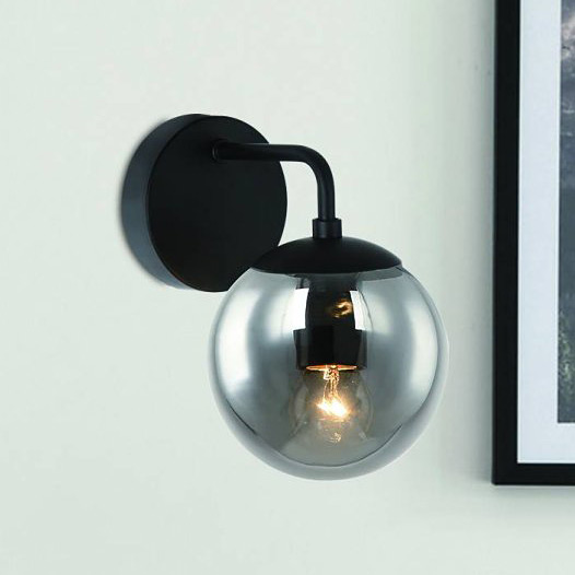 Open Design Bao Parette Nero Claro kinkiet 1x8W czarny/przezroczysty OR81404
