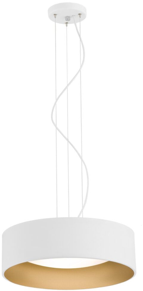 Argon Mohito lampa wisząca 3x15W biały/złoty 1213