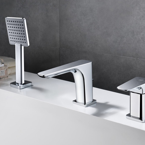 Blue Water Monaco bateria wannowo-prysznicowa 3-otworowa chrom MON-BWW.080C