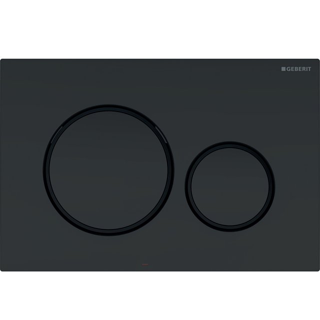 GEBERIT Przycisk do spłuczek Sigma20 246x164x12 mm czarny 115882161