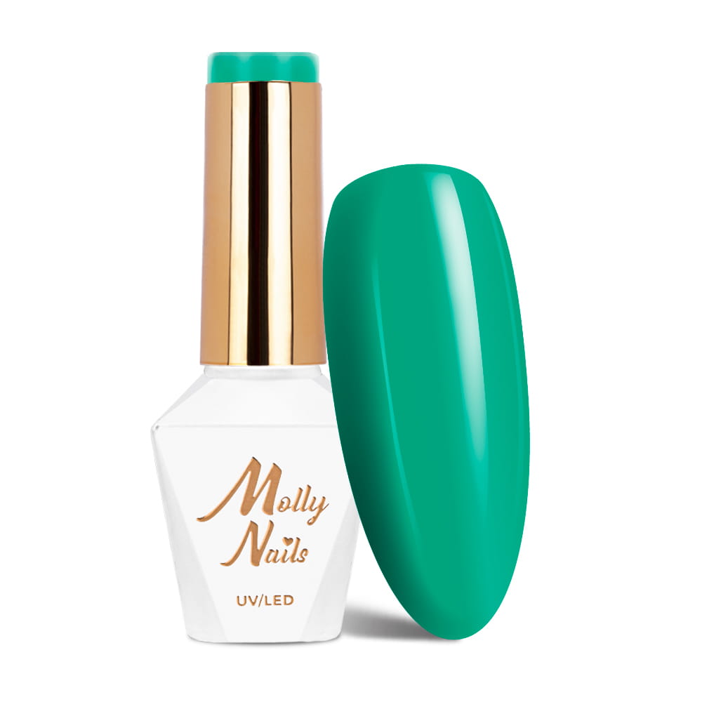 Lakier hybrydowy LED/UV Gel Polish Molly Nails Rest & Relax Nr 93 Chillout HEMA/Di-HEMA Free 8g